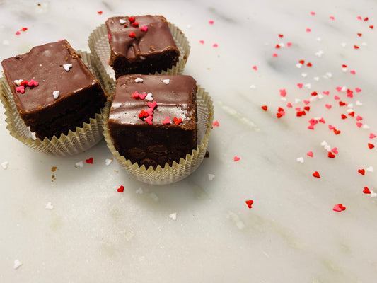 Double Chocolate Valentine Bites